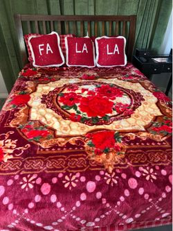 Queen size Frame & Mattress Set