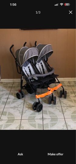 LIKE NEW SUMMER 3D LITE DOUBLE STROLLER!!!