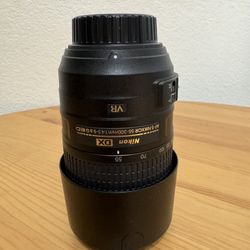 Nikon 55-300mm Zoom Lens With UV Filter