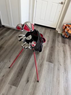 Top Flite Golf Club Set with Stand Bag