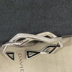 David yurman sterling silver bracelet