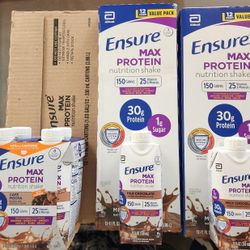 Ensure MAX protein $22 Each Box