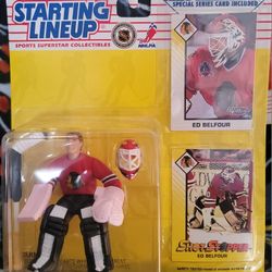 1993 Ed Belfour Slu Starting Lineup 