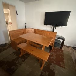 Wooden Sitting/dining Set
