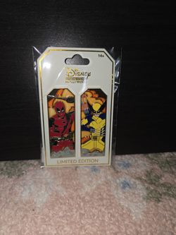 D23 Deadpool Wolverine Pins