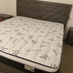 BRAND NEW PILLOW TOP MATTRESSES ✅ COLCHONES NUEVOS PILLOW TOP 💯‼️   QUEEN SIZE $150 ❌ $210 With Box Spring   FULL SIZE $140 ❌ $200 With Box Spring💥 