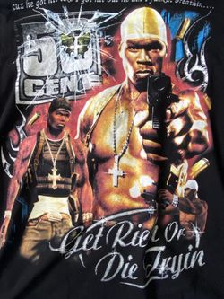 Darien Bruze Dbruze x 50 Cent G-Unit T-shirt, Size US M