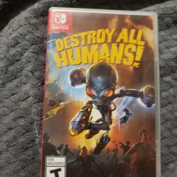 Destroy All Humans Nintendo Switch