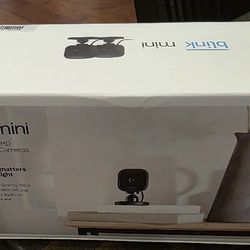 Brand New Blink Mini Black Security Cameras- 2 