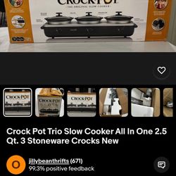 Crockpot Trio 2.5 Qt