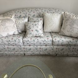 Free Curved Back Couch And Loveseat