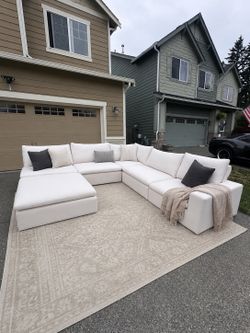 Large Modular 6 Piece Couch