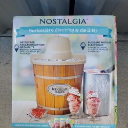 New Ice Cream Maker 