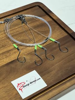 15 vermillion. Yellow Eye, Queen Snapper Rigs