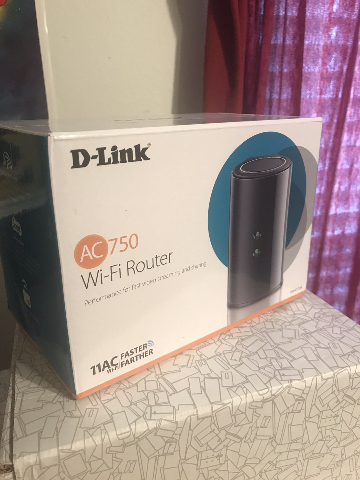 D’Link wifi router new in box