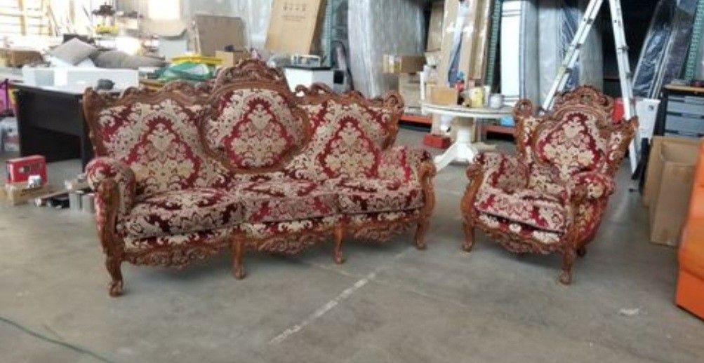 Traditional Sofa End Chair Made In Italy