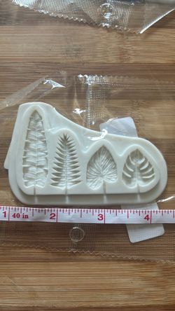 TROPICAL LEAVES SILICONE MOLD