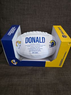 Rams Season Ticket Holder AARON DONALD FOOTBALL Box $70