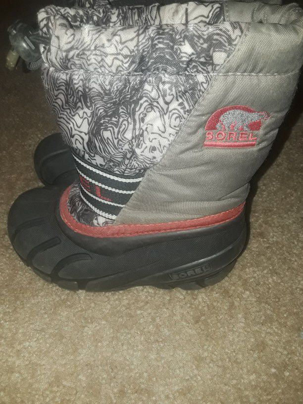 Sorel Toddler Size 9 Snow Boots