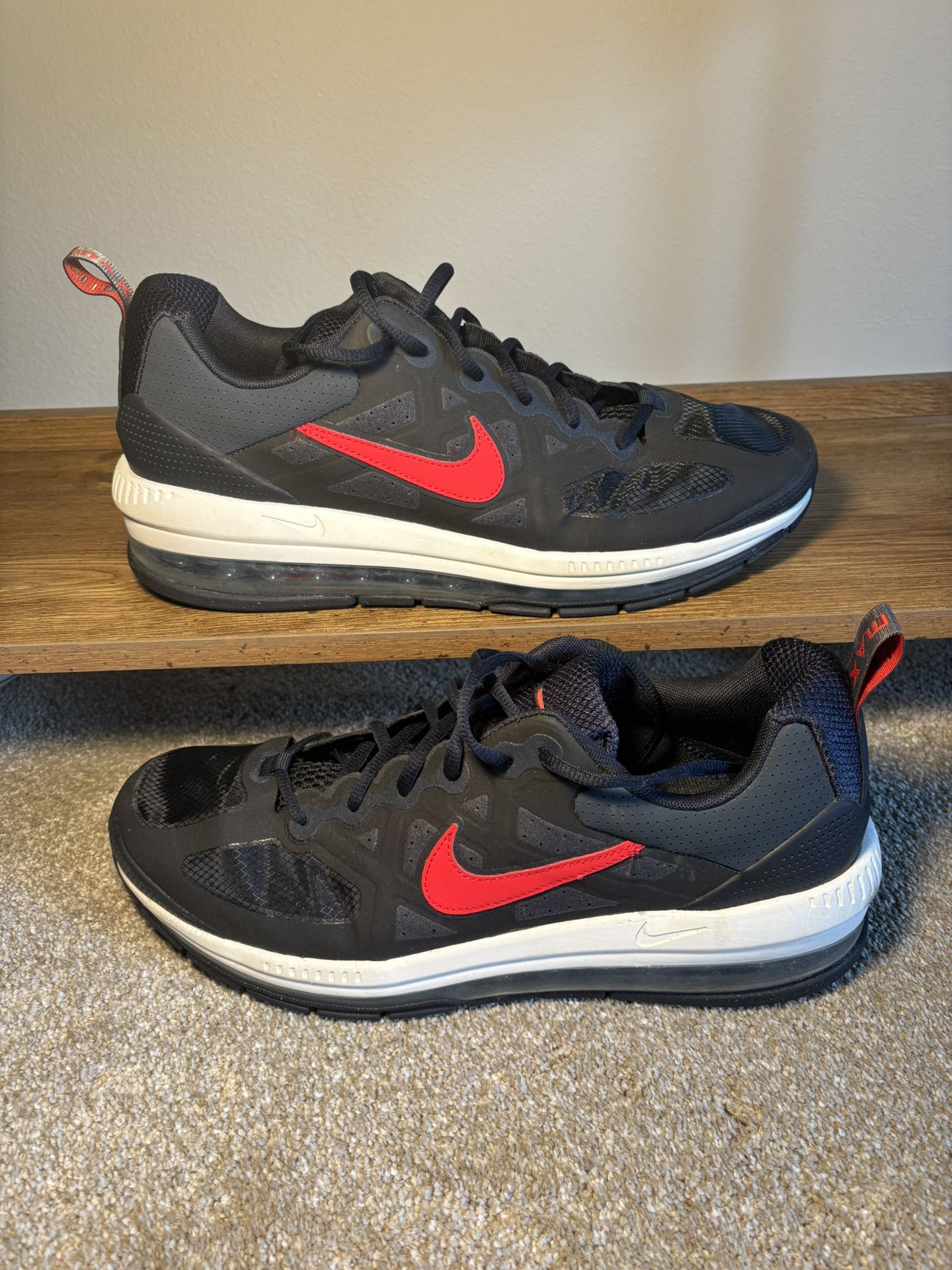 Nike Air Max Genome Obsidian Navy Blue Red White DB0249-400 Mens Size 13