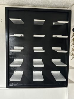 Custom Wall Shoe Display