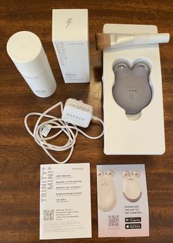 NuFACE Mini + Facial Toning Device with Aqua GelDuo & Brush