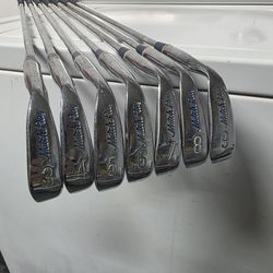 Vintage Spalding Match Play Power Model Iron Set ~ 3-9 + Woods + Putter