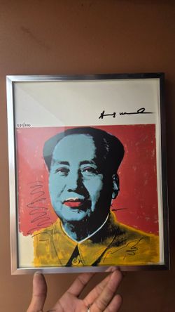 Andy Warhol. Mao Zedong Stamped Print #031/200