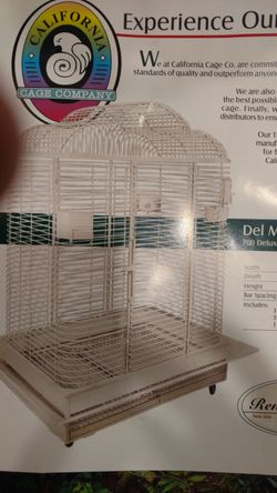 Wanted: This Model California Cage