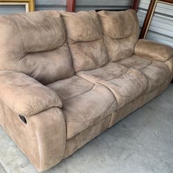 Dual Recliner Couch