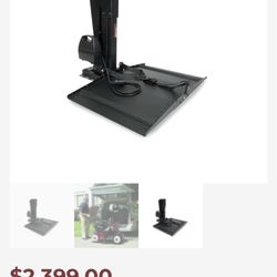 Pride Silverstar BackpackerPlus Van mount Scooter Lift