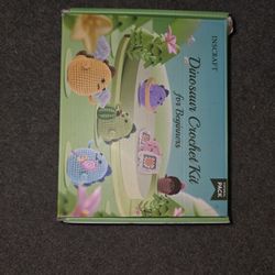 Instacraft Dinosaur Crochet Kit For Beginners 