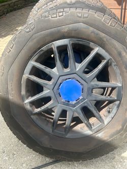20” truck tires & rims