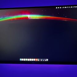 LG 27" 4K Monitor w/ Mount & LED Accent Light