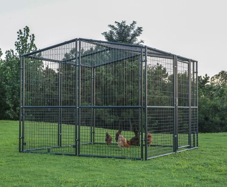 Chicken Coop, Chicken Cage, Pen, Poultry, Dog Pen, Animal Cage 8’x8’