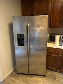 GE Profile Stainless Steel Side-by-Side Refrigerator