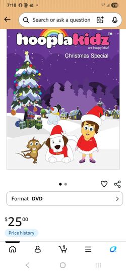 NEW HOOPLA KIDZ CHRISTMAS SPECIAL DVD