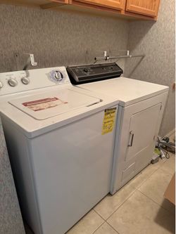 Free washer and dryer