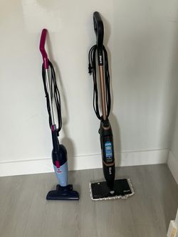 Vacuum and floor steamer