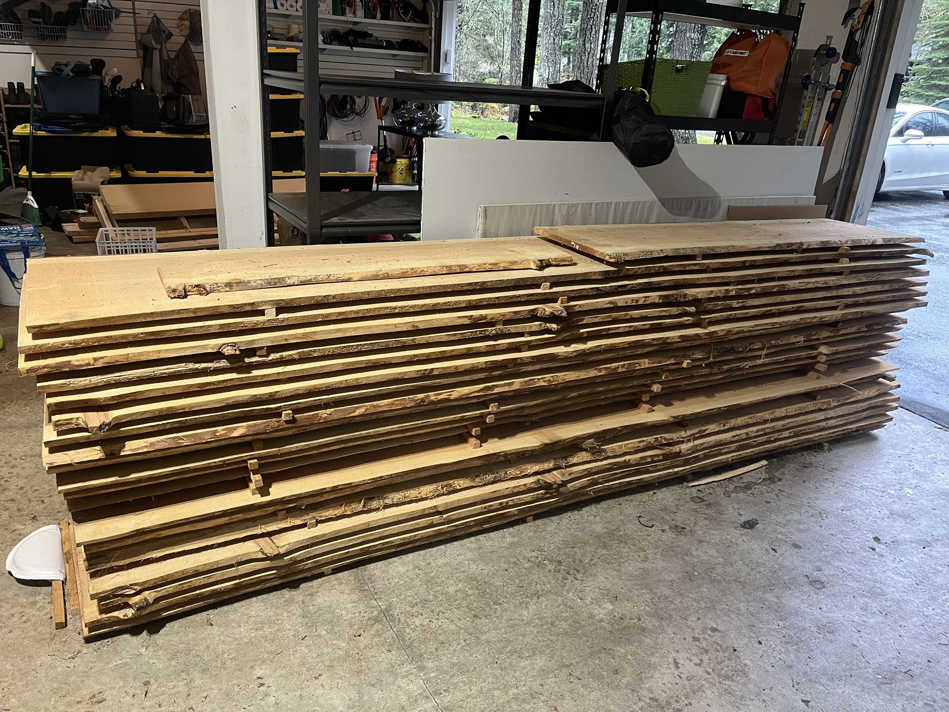 Live Edge Rough Cut Boards