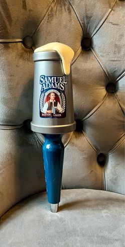 Vintage Samuel Adams beer tap handle 13.25 inch