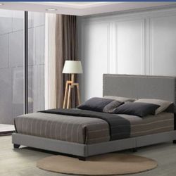 QUEEN BED FRAME MATTRES SOLD SEPARATELY BOXSPRING REQUIRED ☎️ 1714586,2564
