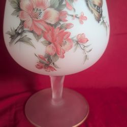 Vintage Norleans Hand Painted Goblet