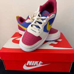 Nike Court Borough Low Recraft 'Sweet Beet Comet Blue’  5.5 Y