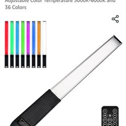 Portable LED Photography Light Wand

