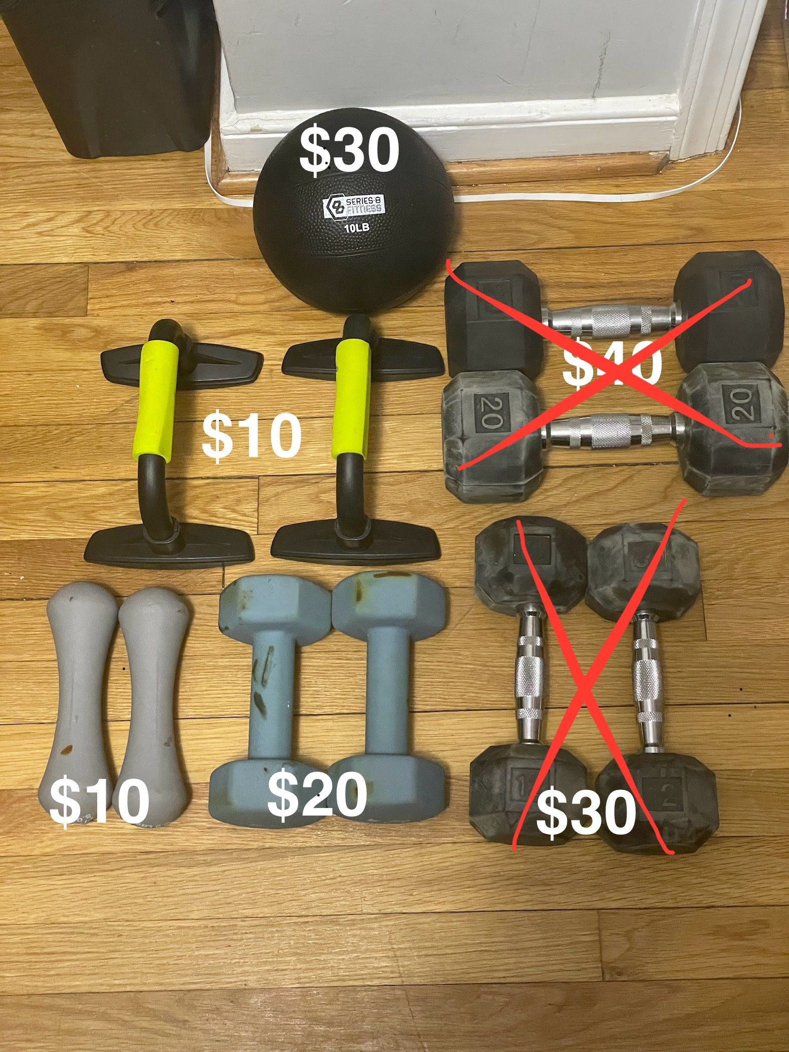 Home Gym Weight Fitness Equipment Wellness Accessories