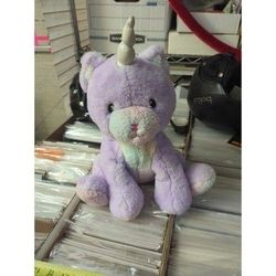 FAO Schwarz Glow Brights Plush LED Sound Kittycorn 15 Inch Used