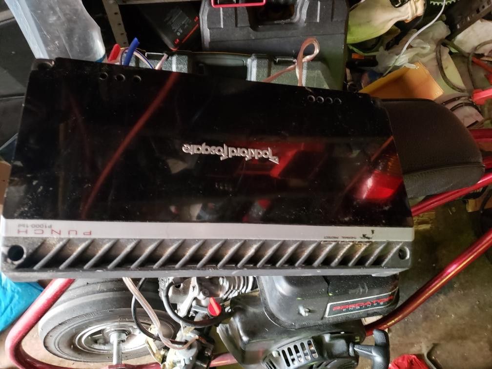 Rockford fosgate 1000w amp 1ohm stable 1000rms