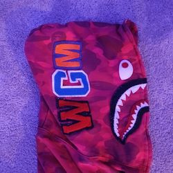 Bape Hoodie Red