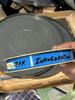 Rare 16mm JFK Inauguration Film - SEALED 1975 Archival Master Reel